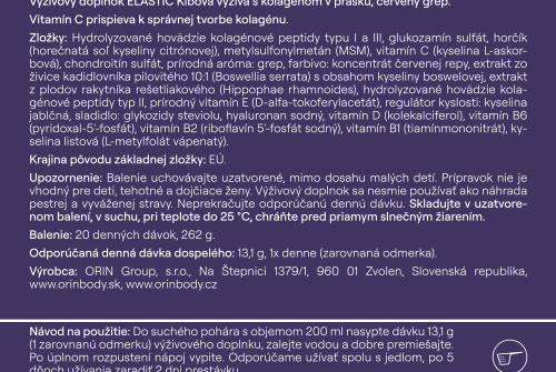 ORIN ELASTIC kloubní výživa s kolagenem