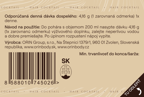 Koupání HAIR Cocktail – jahoda & máta