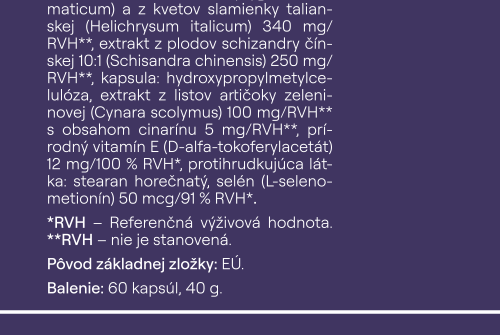 ORIN DETOX pro detoxikaci jater