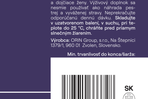 ORIN DETOX pro detoxikaci jater