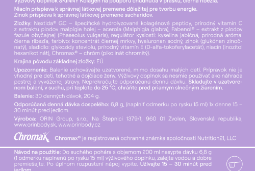 (A28) 3x ORIN SKINNY Kolagen pro štíhlou linii