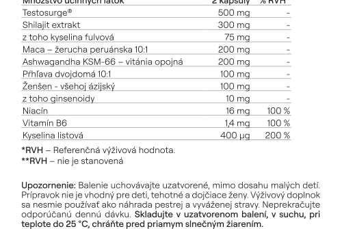 ORIN HERCULES přírodní zdroj testosteronu