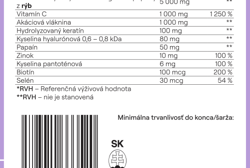ORIN BEAUTY Kolagen komplex pro vlasy, nehty a pleť