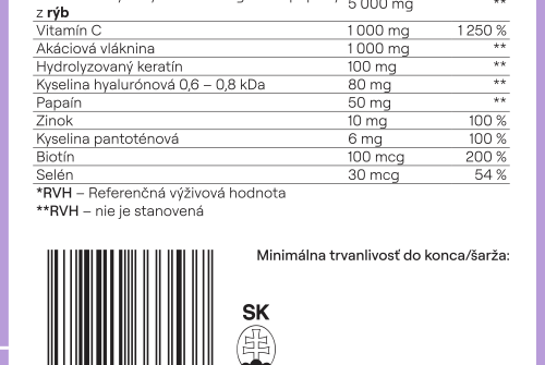ORIN BEAUTY Kolagen komplex pro vlasy, nehty a pleť