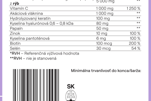 ORIN BEAUTY Kolagen komplex pro vlasy, nehty a pleť