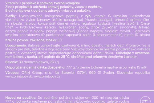 ORIN BEAUTY Kolagen komplex pro vlasy, nehty a pleť