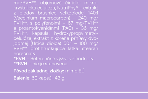 ORIN UROFEMINA pro močové cesty