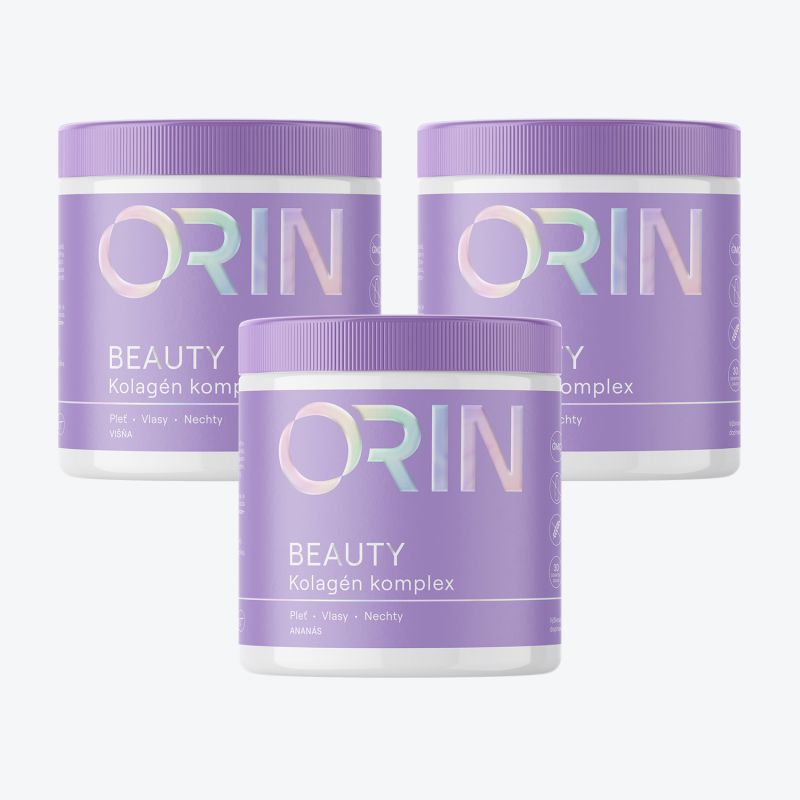 (A14) 3x ORIN BEAUTY kolagen komplex pro vlasy, nehty a pleť